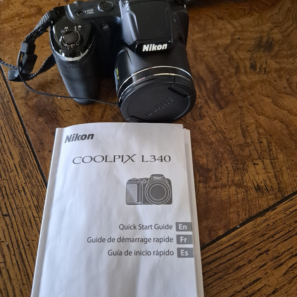 Nikon COOLPIX L340 Black Digital Camera